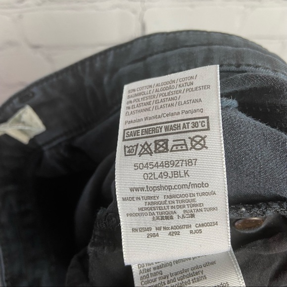 Topshop Leigh Distressed Skinny Jeans - Picture 8 of 11